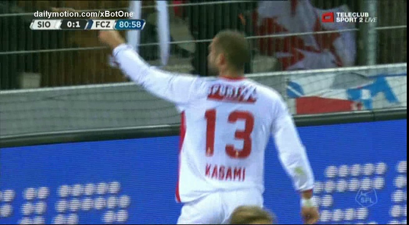 Pajtim Kasami Goal HD - FC Sion 1 - 1 FC Zurich - 04.11.2017 (Full Replay)
