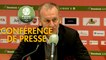 Conférence de presse Valenciennes FC - Stade Brestois 29 (0-0) : Réginald RAY (VAFC) - Jean-Marc FURLAN (BREST) - 2017/2018