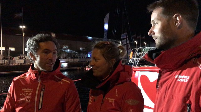 Thomas Pesquet à la Transat Jacques-Vabre