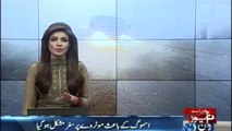 Traveling On Motorway Became Difficult Due To Smog