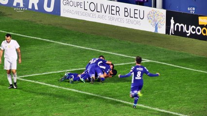 Bastia 1-0 Gemenos : Le but de Mathieu Manset