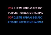Por Que Me Habras Besado - Alinna Vargas, Wilfrido Vargas & Eddy Herrera (Karaoke)