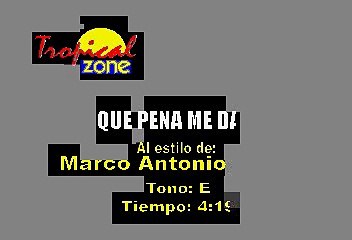 Que Pena Me Das - Marco Antonio Solis (Karaoke)