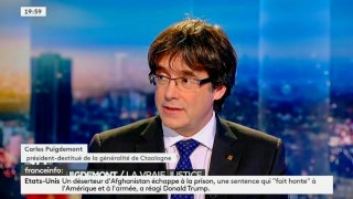 Interview du 3 novembre de Carles Puigdemont, Président 