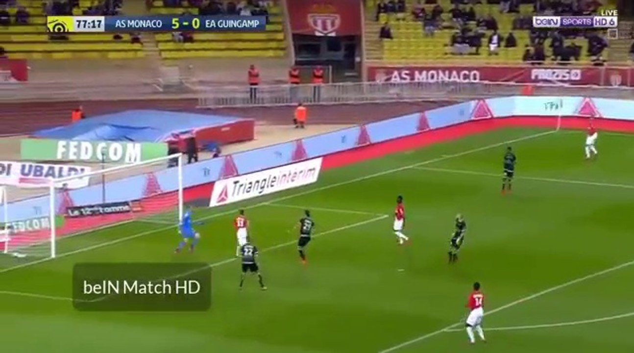 All Goals & highlights - Monaco 6-0 Guingamp - les Buts - 04.11.2017