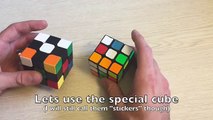 How to Solve a Rubiks Cube Blindfolded using Old Pochmann method