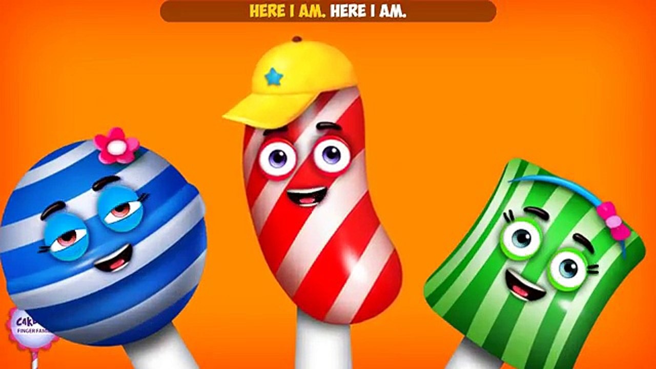 Carrot Cake Pop Finger Family Rhyme + Top 10 Cake Pop Finger Family Songs