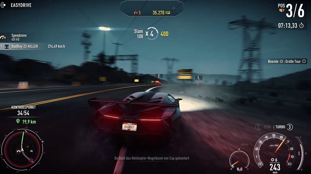 Need for Speed™ Rivals Lange Runde und schwer am Limit ereich