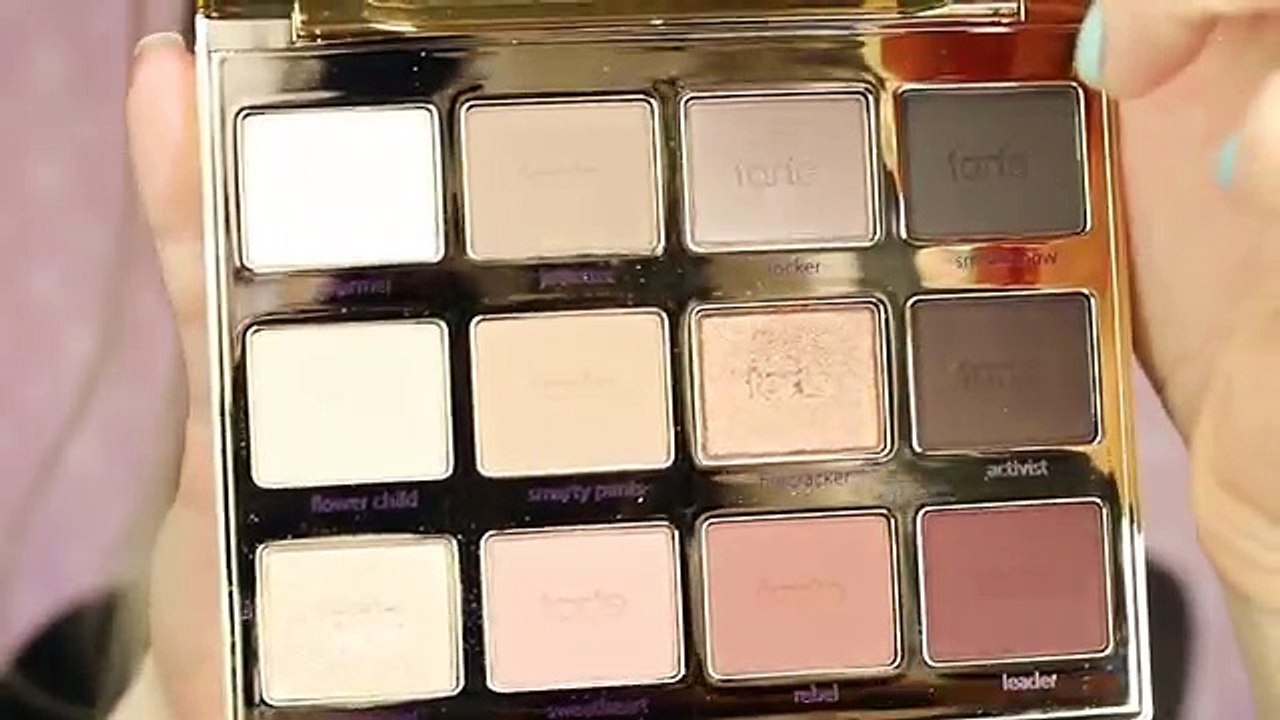 Makeup Tutorial using Tartelette in Bloom palette !