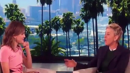emma watson ON THE ELLEN SHOW MARCH 2017