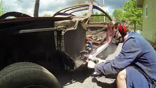74 Dodge Challenger Restoration #3 - Stripping the Car