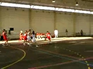 Les Benjamines contre Mougins à la Guérinière.