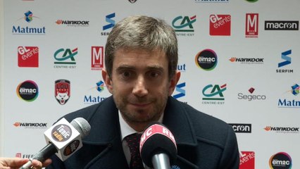9e j. - Roubert : ''Une défaite qui casse la dynamique"