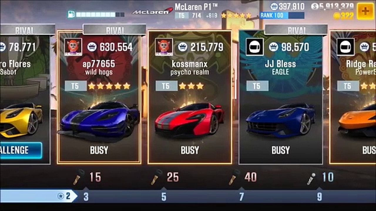 CSR Racing 2 - Typical tier 5 live race (Part 2)