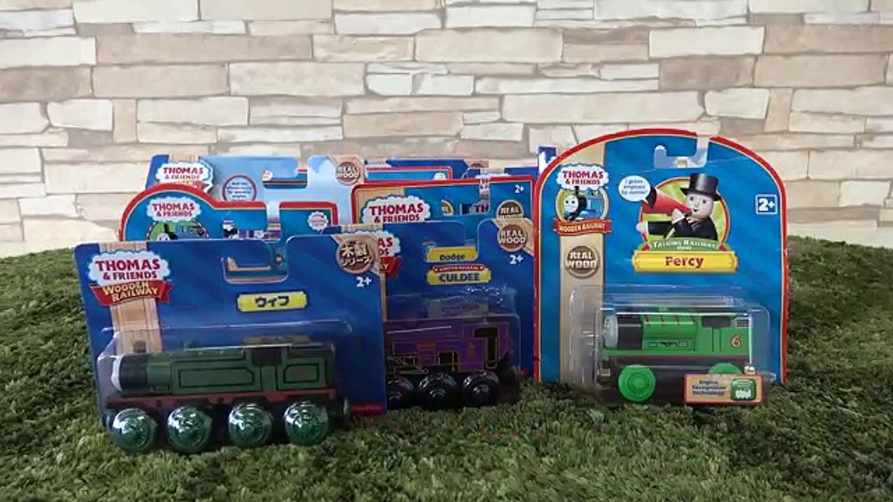 My New Collection Wooden Thomas Toy, HIRO Sticky Spill, Henry, Dinosaur Oliver, Patchwork Hilo