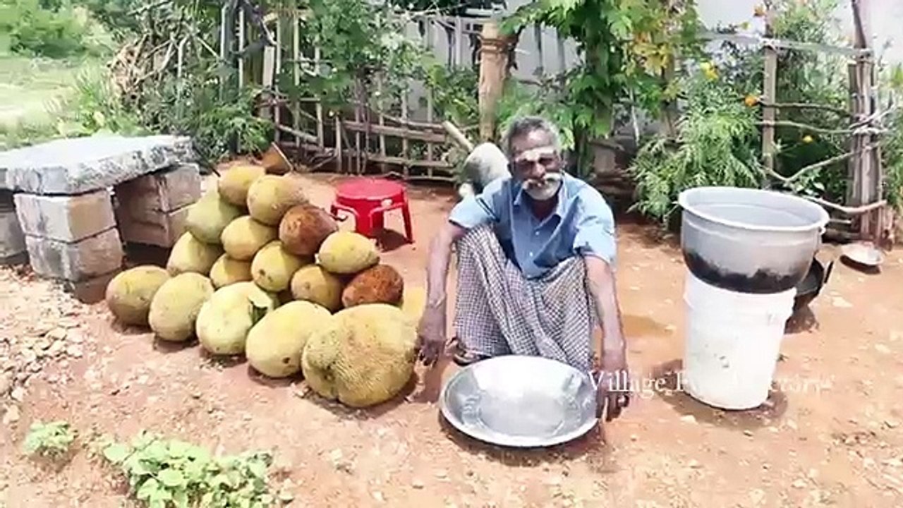 HİNTLİ DAYI BUSEFER JACKFRUIT HALWA HAZIRLADI!