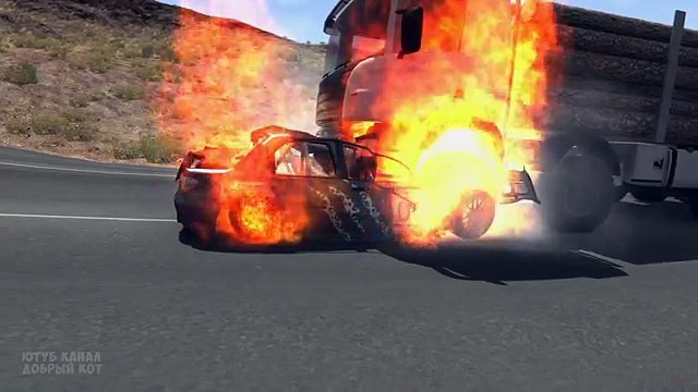 Тяжелые грузовики Серьезные аварии BeamNG столкновения Игры для мальчиков Машинки смотреть онлайн