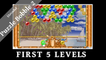 (first five levels) Puzzle Bobble 2, Taito, 1996, arcade
