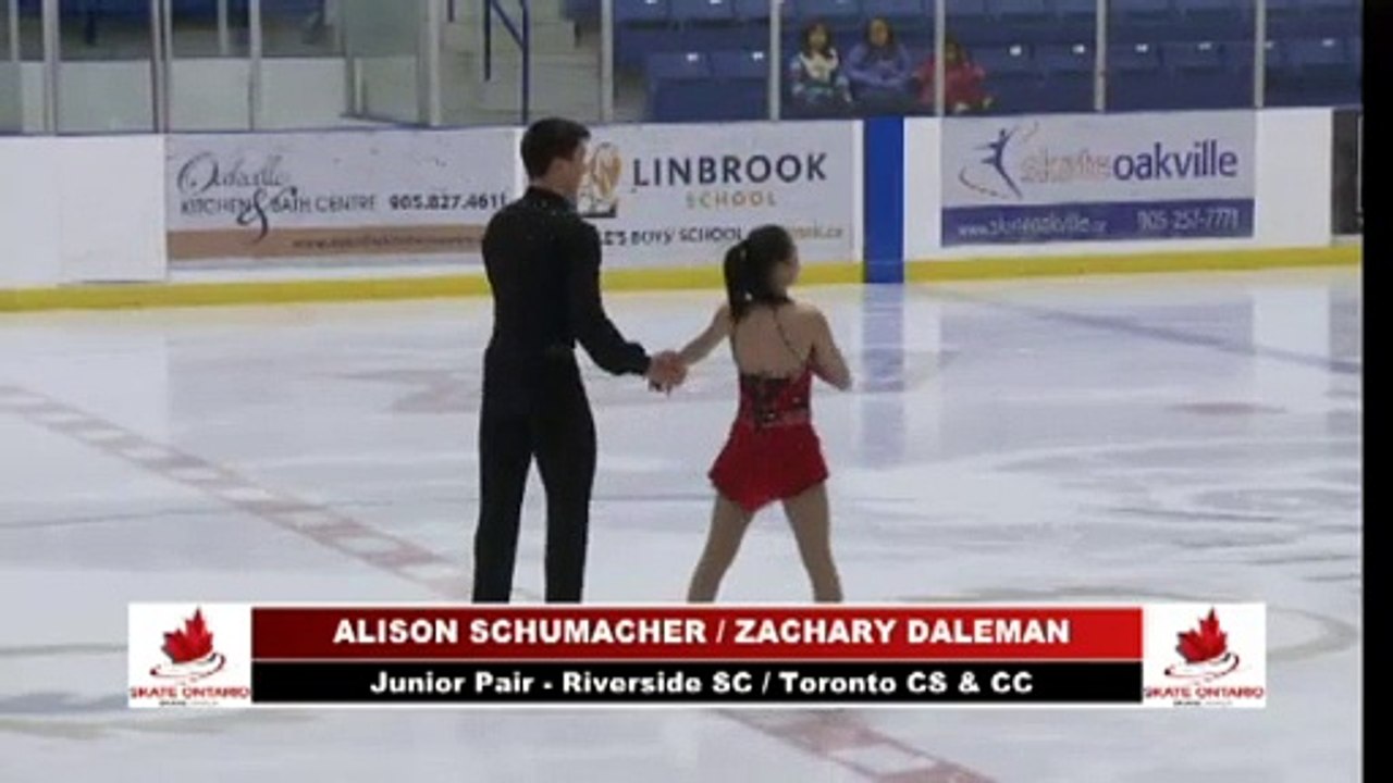 2018 Skate Ontario Sectional Qualifying - Junior Pair Short Program - Group 1