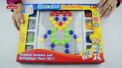 العاب اطفال تعليمية تنمية ذكاء الطفل لعبة موزاييك او فسيفساء Mosaic Picture Puzzle Toy for Children