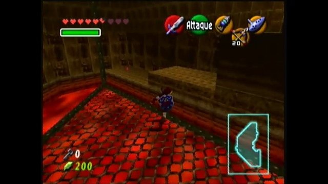 Let's play - Zelda : ocarina of time : épisode 17 , Temple du feu