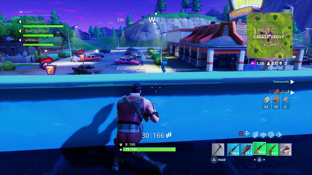 Fortnite trio squad win