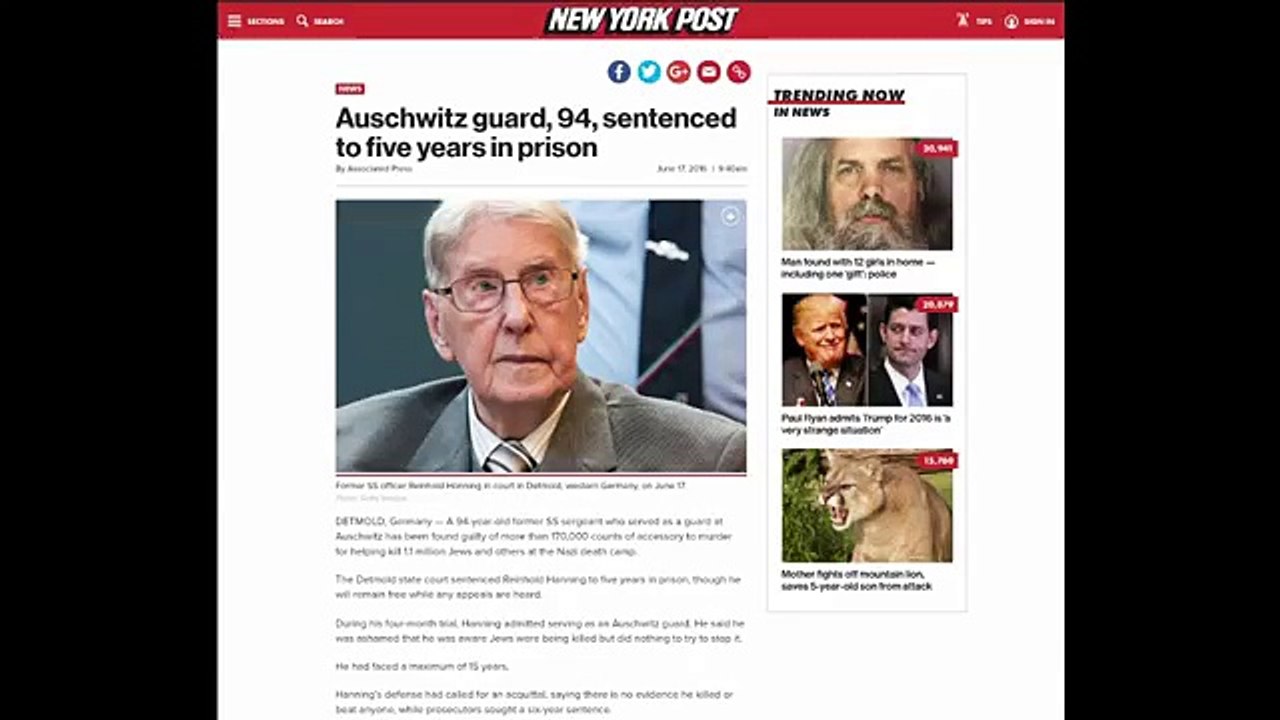 94 year old Nazi