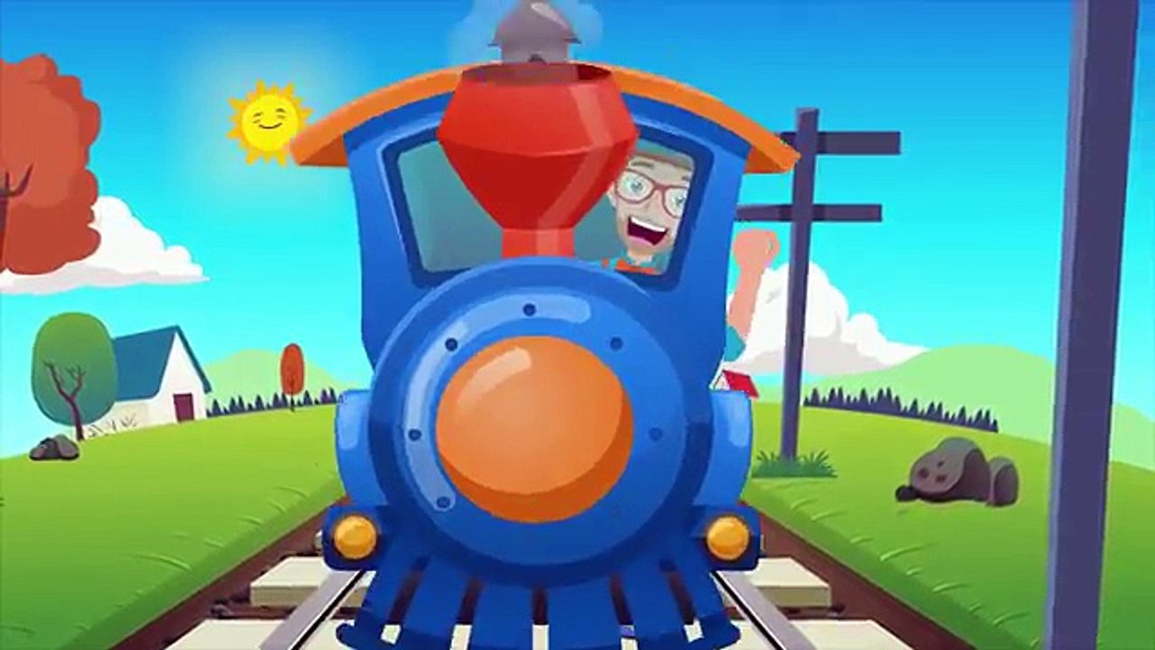Trains for Children by Blippi The Train Song Vidéo Dailymotion