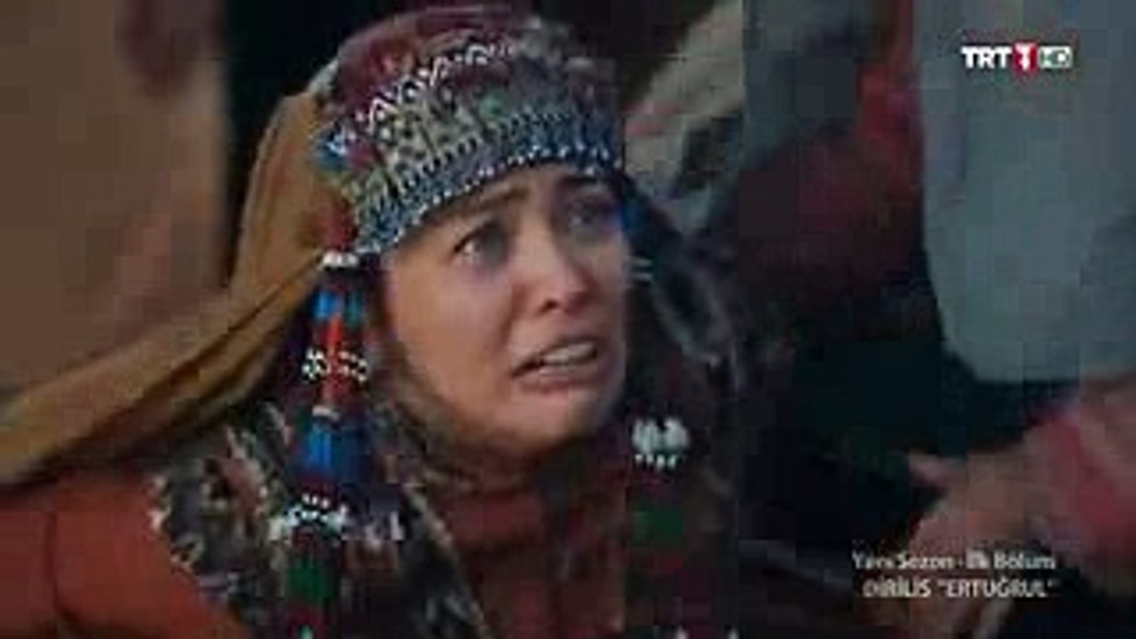 قيامه ارطغرل الجزء 4 الحلقه 92 انقاذ أرطغرل من ضربة ايريس
