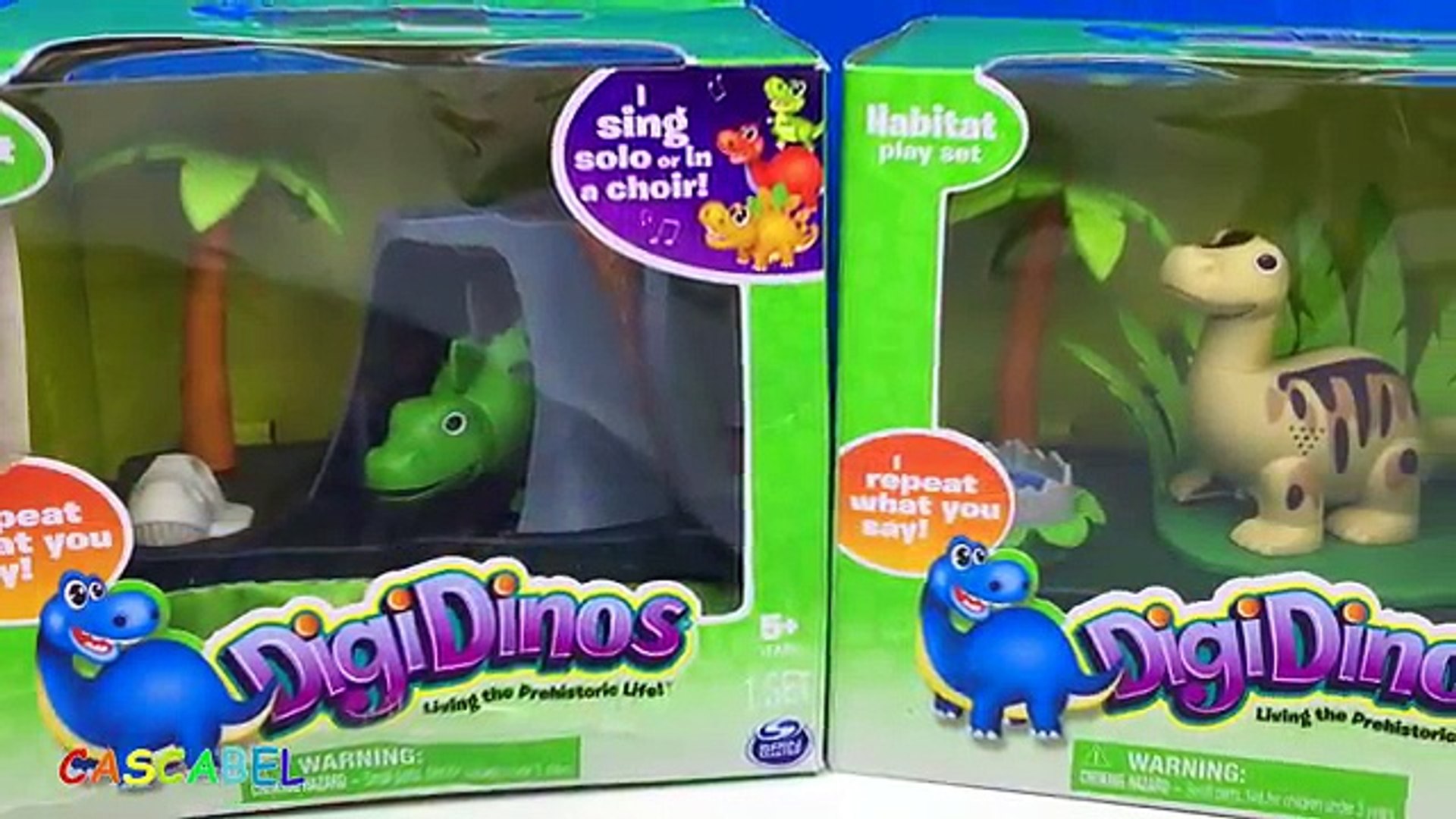 juguetes cascabel de dinosaurios