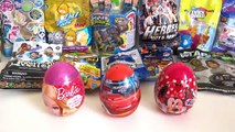 Surprise Eggs & Blind Bags Barbie, Disney Cars, Lego Movie, Ben 10, Scatter Brainz, Angry Birds
