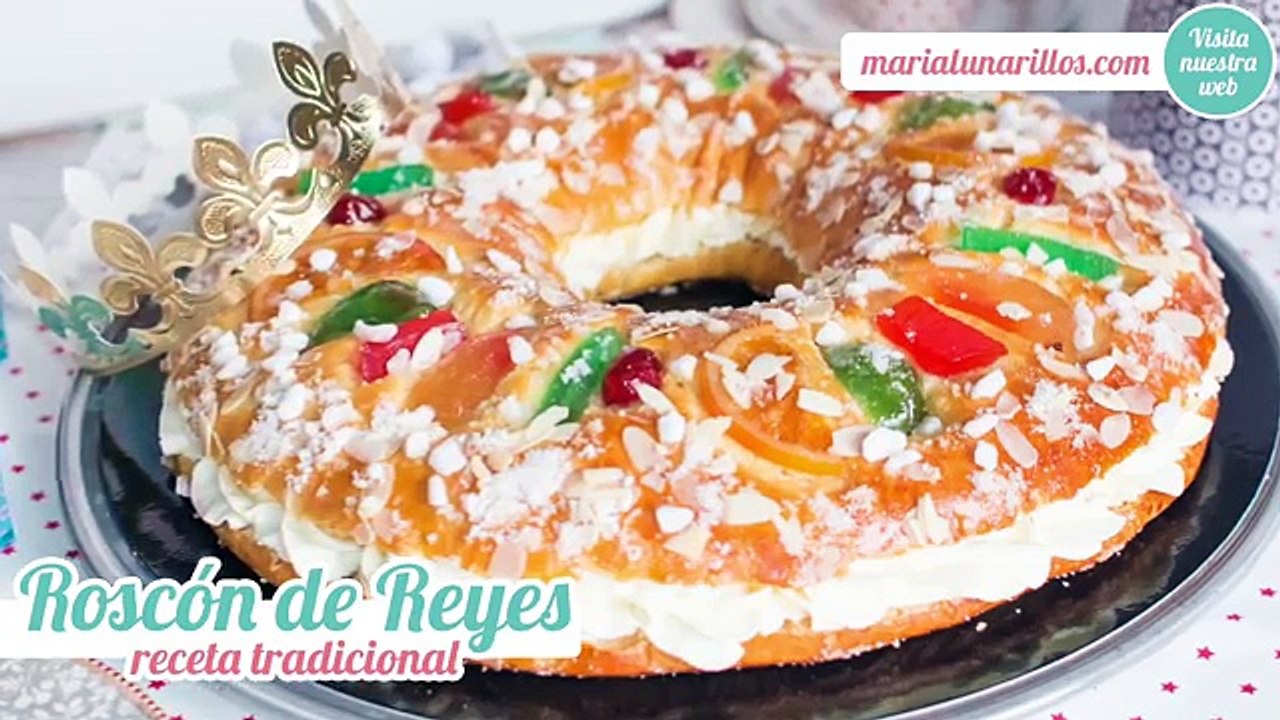 Roscón de Reyes - Receta - María Lunarillos | tienda & blog