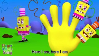 Teletubbies-Spongebob-Thomas-Minion-Sofia Finger Family