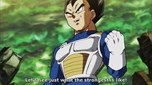 TOPPO TELLS VEGETA HE IS SECOND BEST VEGETA GETS MAD!!! Episode 112 english subs HD!!