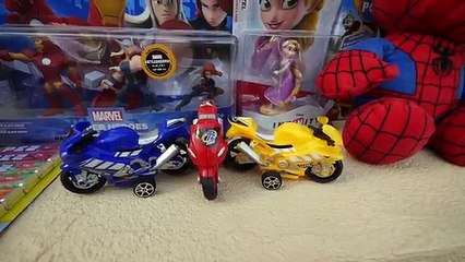 THE AVENGERS : HULK, Spiderman & Iron Man Funny Race w/ Joker Spiderbaby Kids Superhero In Real Lif