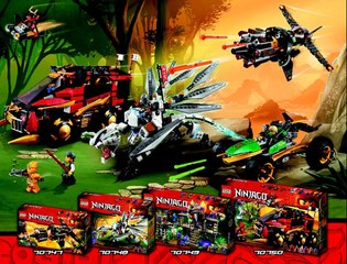 Lego Ninjago - Ninja DB X instructions, 70750