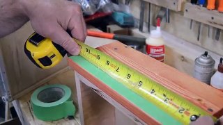 How to make a Pallet Wood Monitor Desk Riser with Drawers - Part 3