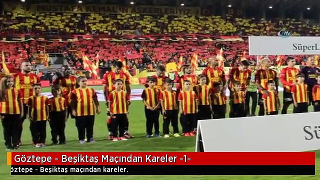 Göztepe - Beşiktaş Maçından Kareler -1-