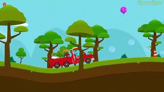 Car Driving for Kids : Truck Driver - Monster Truck : Car, Dinosaur Cartoons Videos for Children