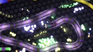 Slither.io Mod Skin Invisible Ninja World Biggest Snake In Slither.io (Slither.io Trolling Gameplay)