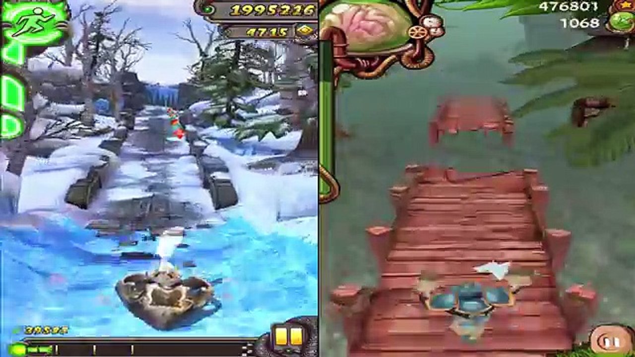 Temple Run 2 Vs Temple Zombies Run Deadly Zombies Epic Kill
