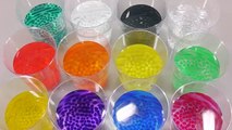 Gun Colors Gummy Pudding Jelly DIY Learn Colors Slime Combine Orbeez