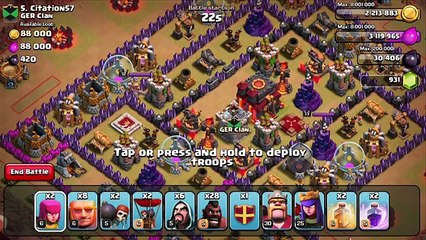 Clash of Clans: LIVE War Raid - TH9 vs TH10 - Episode 24