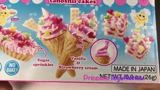 Kracie Popin Cookin Mini Ice Cream Shaped Candy Princess ToysReview How To Make Ice Cream Candy