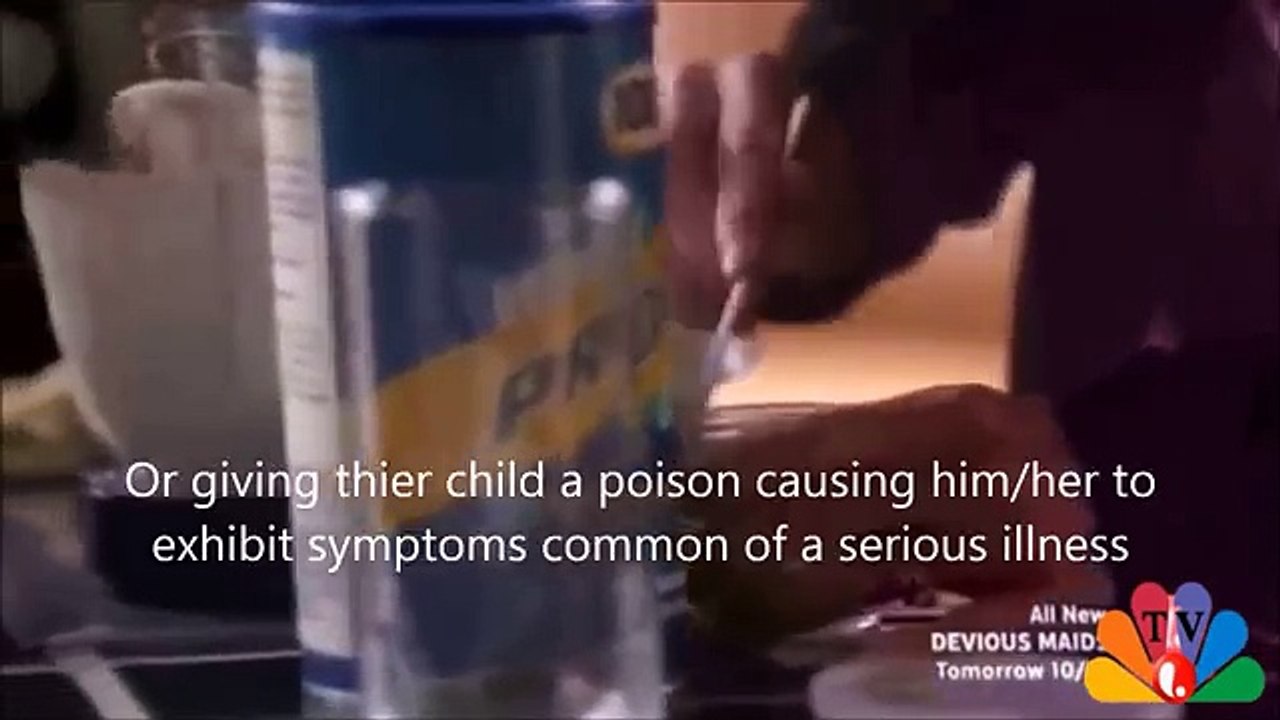 Munchausen Syndrome by Proxy