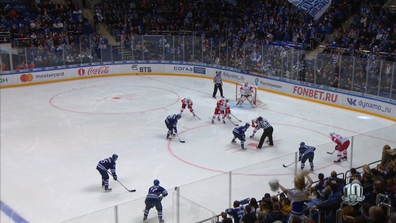 KHL - HC Dynamo Moscow vs. Spartak Moscow - 04.11.2017