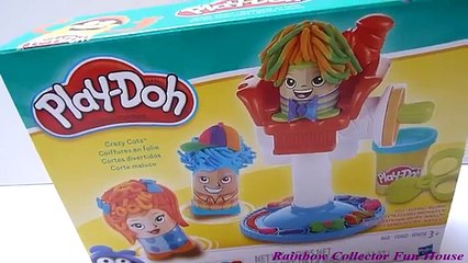 Play-Doh Crazy Cuts Hair Cut Salon Playset - Beautiful Play-Doh Hair Style | Rainbow Collector