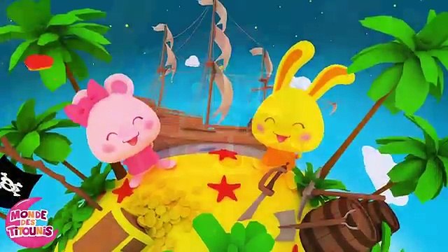 La famille Tortue - 50 min de comptines Méli et Touni en 3D - Monde des Titounis