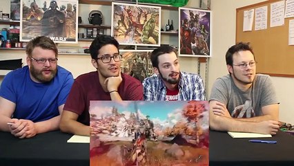 Horizon Zero Dawn trailer REACTION and DISCUSSION e3 new