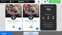 PES 2017 MOBILE - GREAT PASSERS 142 BOX DRAW